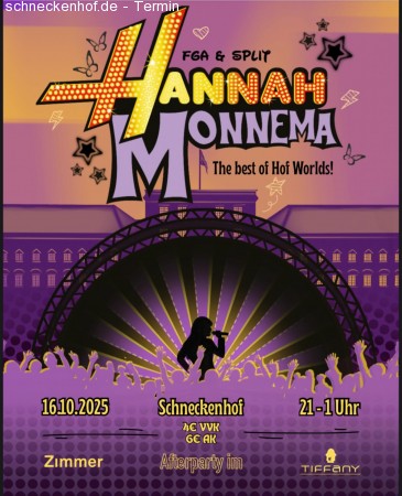Hannah Monnema - The Best of Hof Worlds Werbeplakat